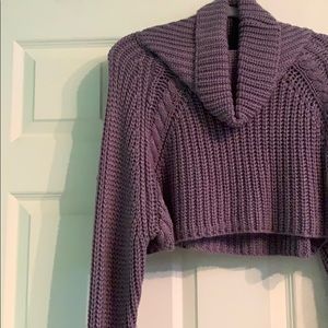 Fashion Nova Plum color crop top